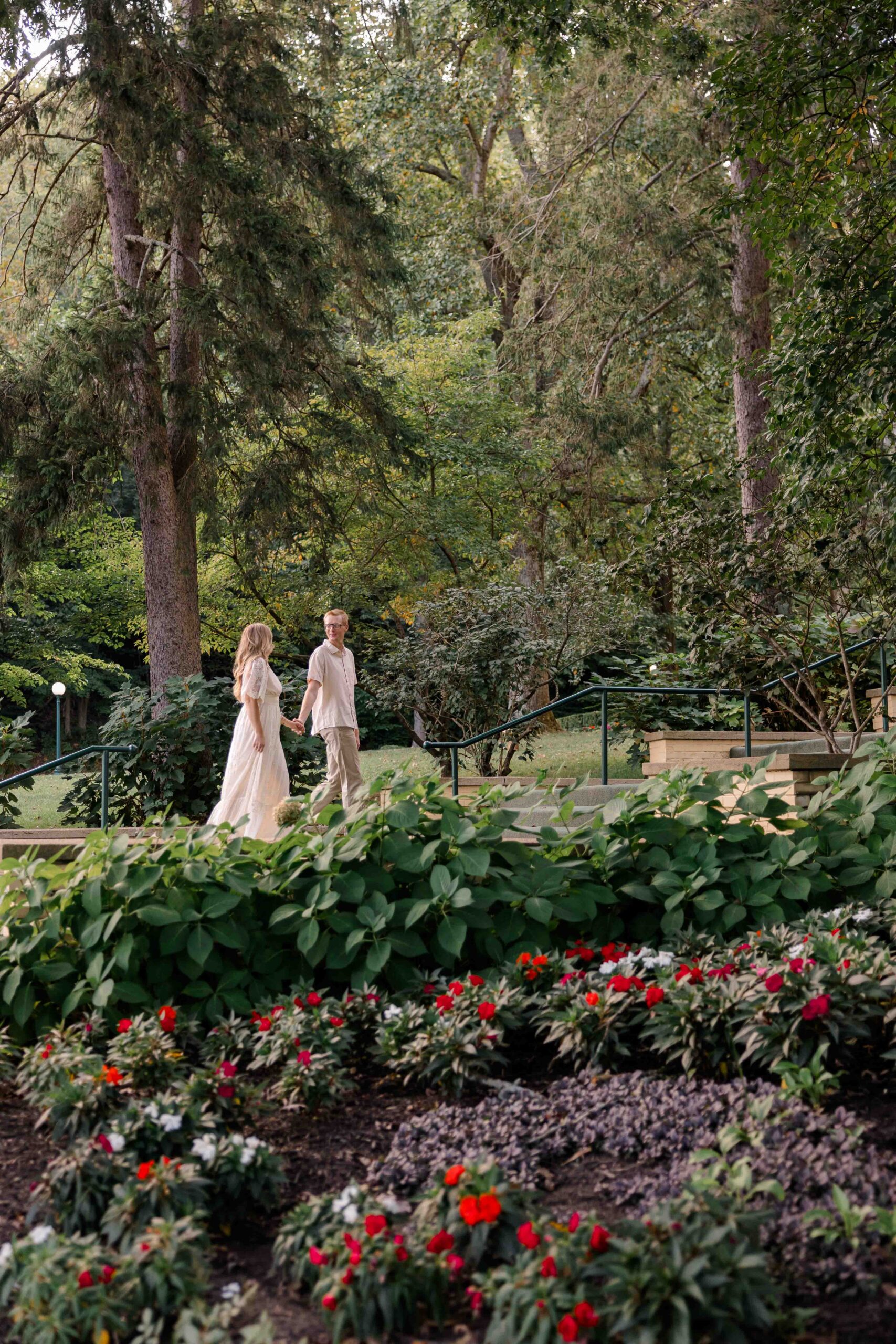 Mariah Mat West Baden Engagement Session