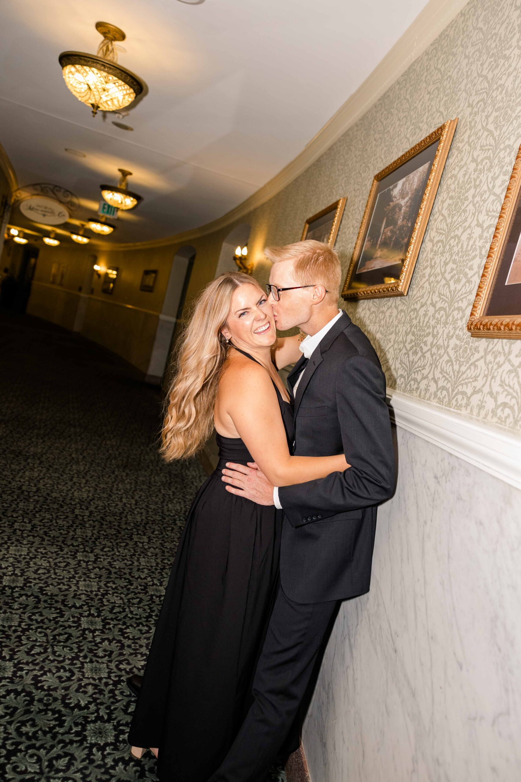 Mariah Mat West Baden Engagement Session