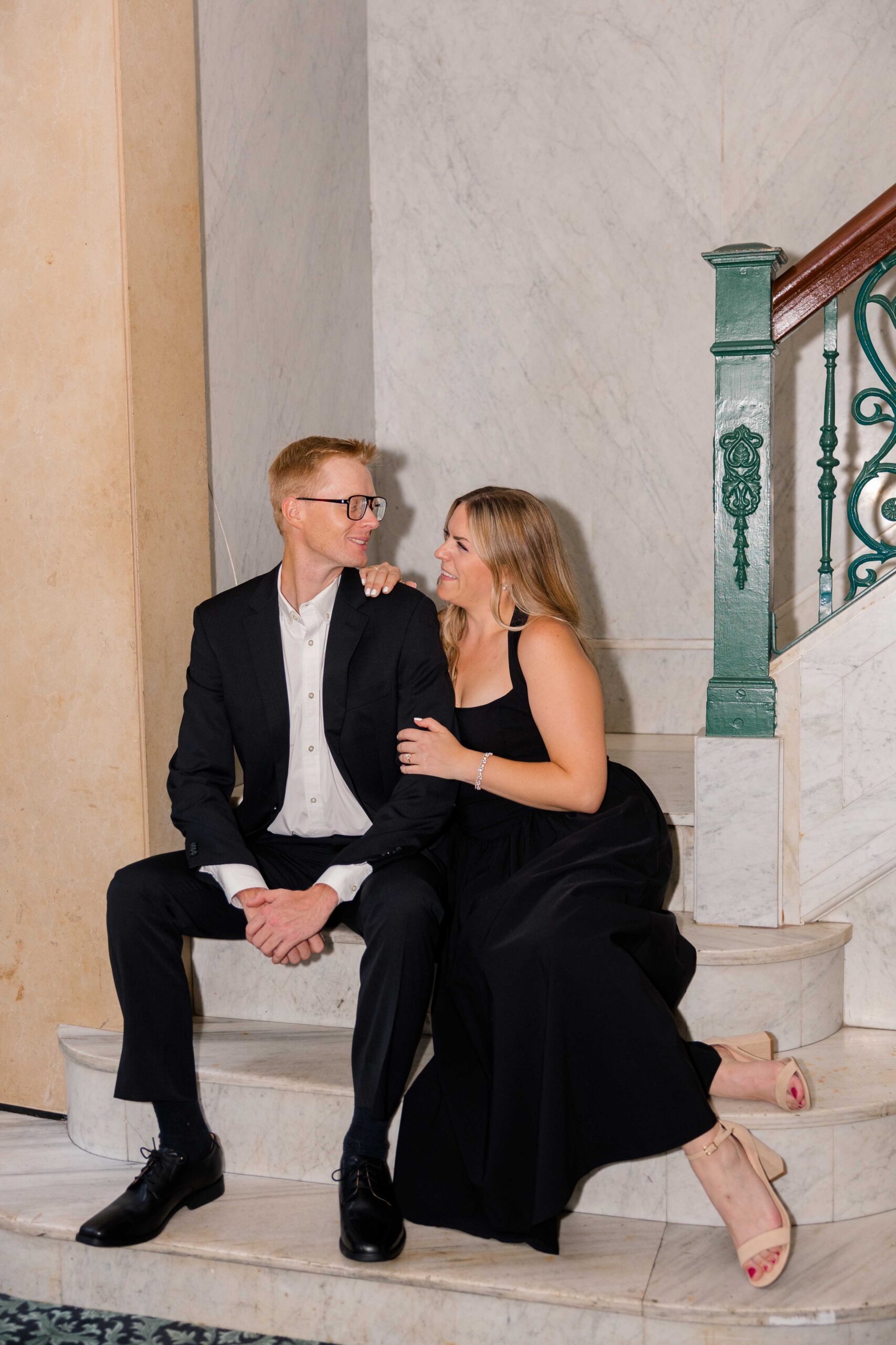 Mariah Mat West Baden Engagement Session