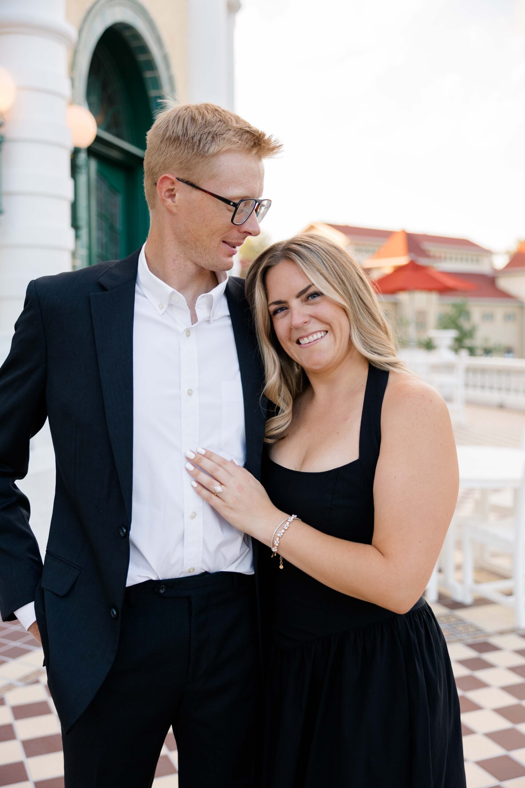 Mariah Mat West Baden Engagement Session