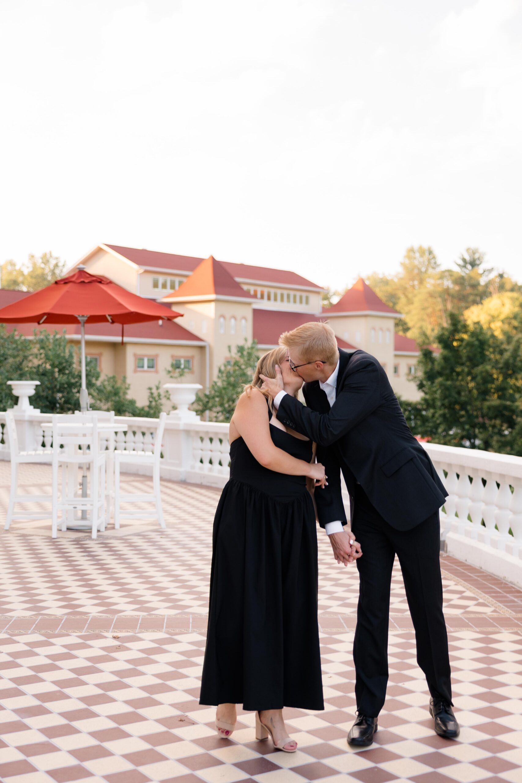 Mariah Mat West Baden Engagement Session