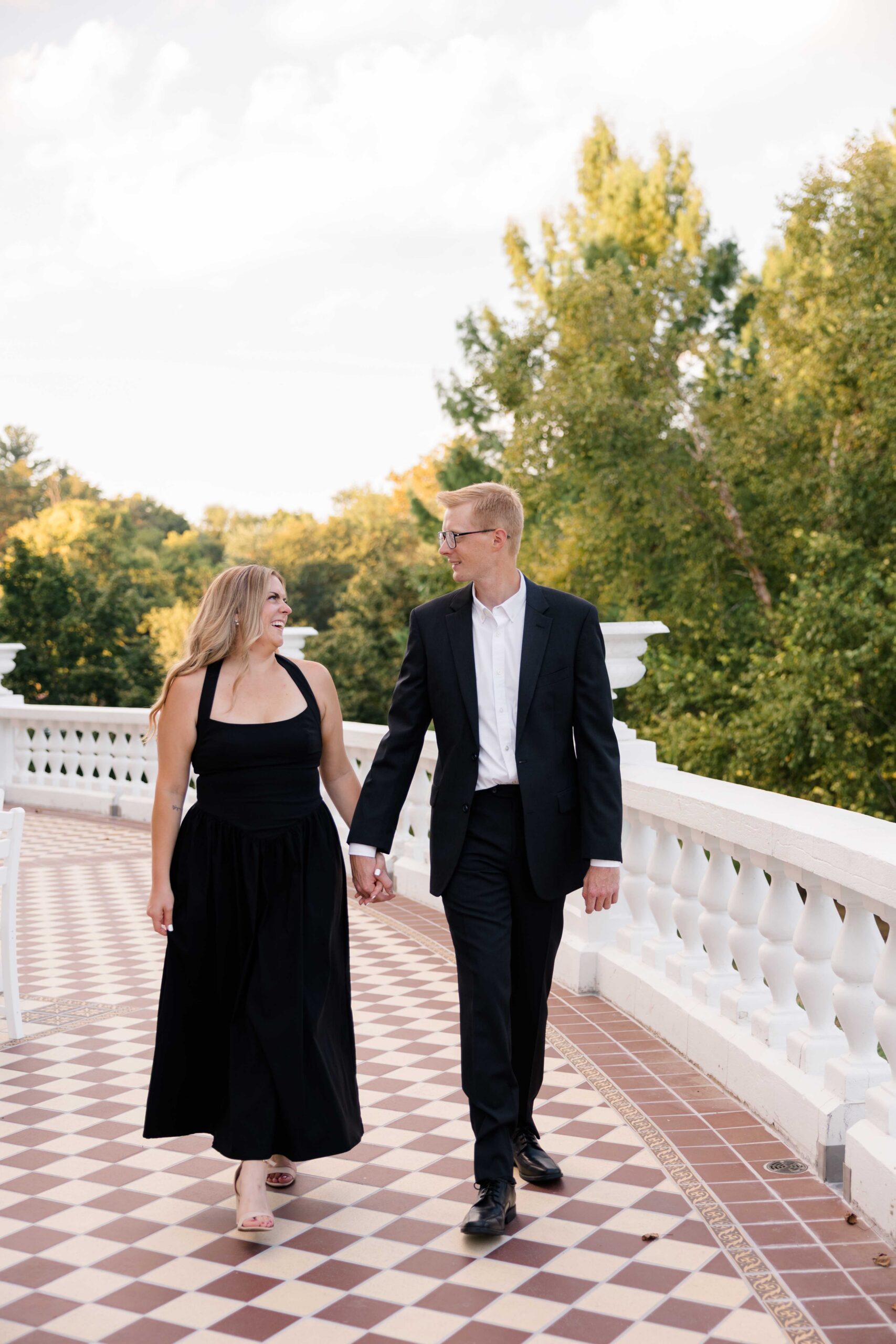 Mariah Mat West Baden Engagement Session